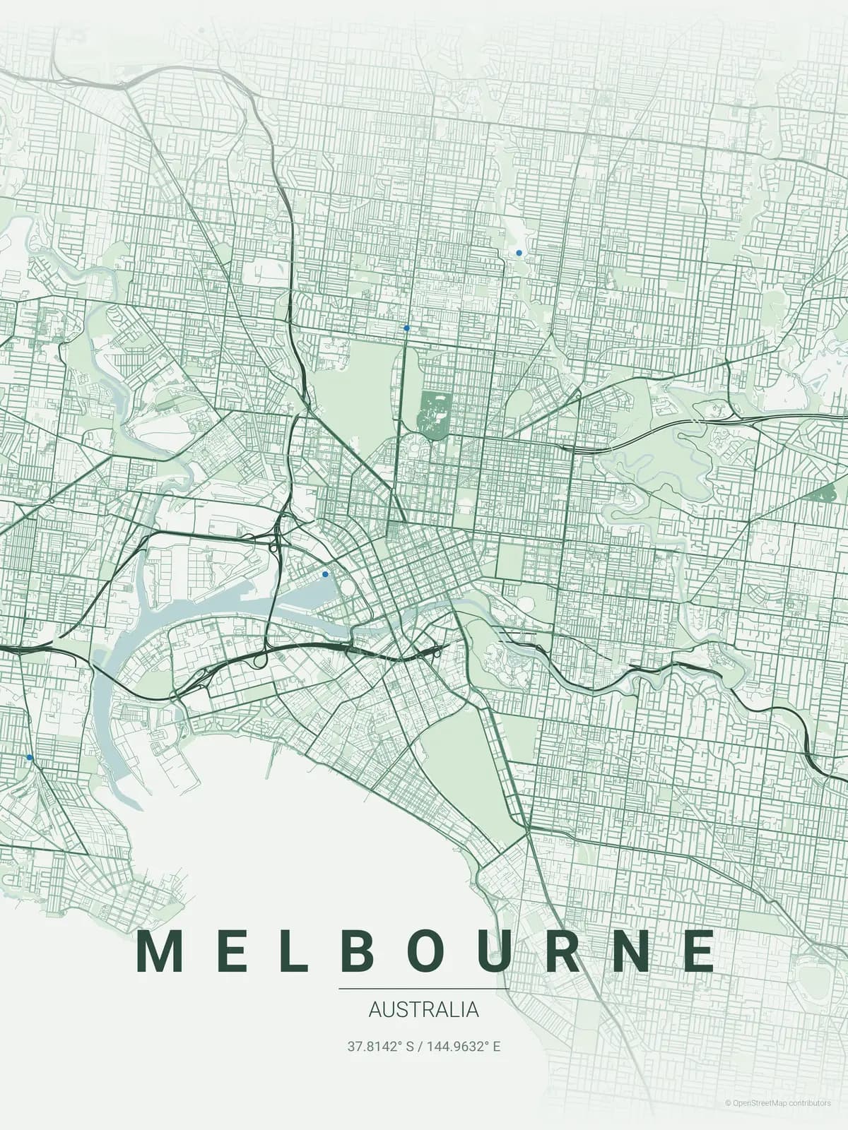 Melbourne Forest poster