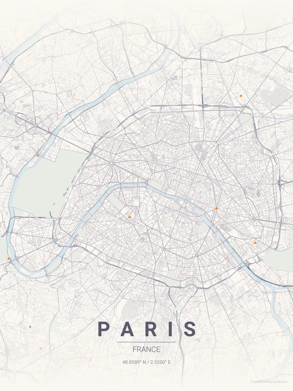 Paris Pastel Dream poster