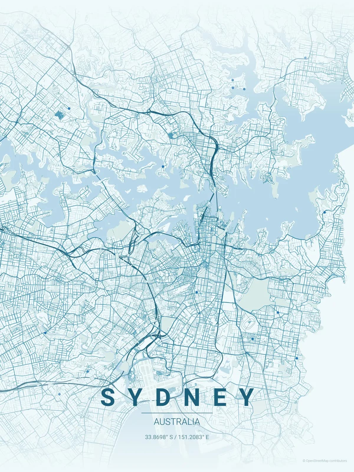 Sydney Ocean poster